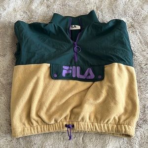 Fila zip up quarter zip